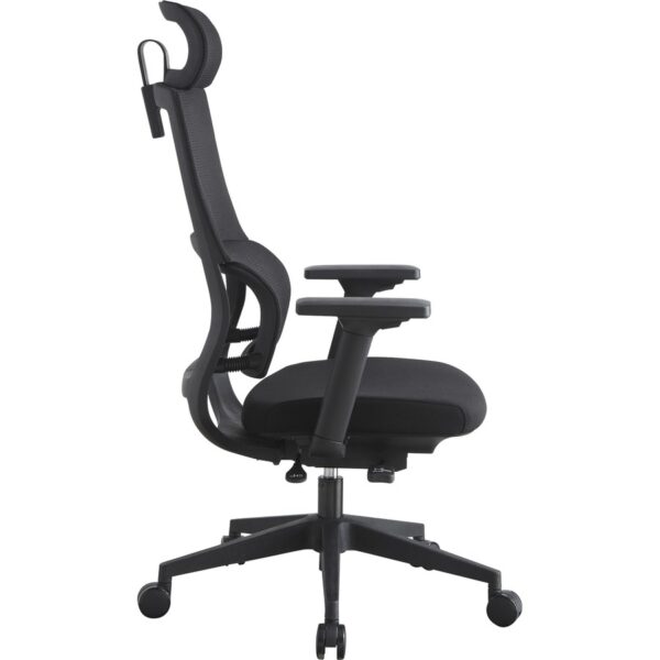 Lorell Mesh High-Back Chair w/Headrest - Image 2