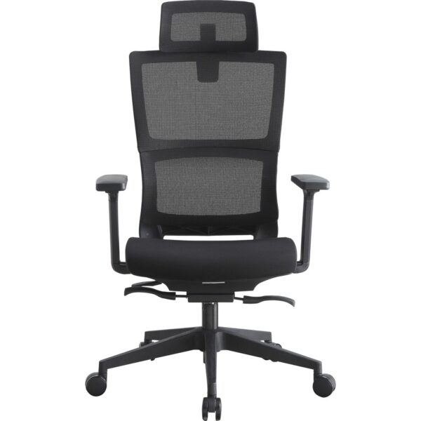 Lorell Mesh High-Back Chair w/Headrest - Image 4