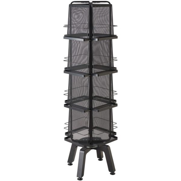 Safco Onyx Mesh Rotating Magazine Stand