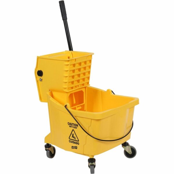 Genuine Joe 35-quart Side Press Mop Bucket & Wringer Combo - Image 4