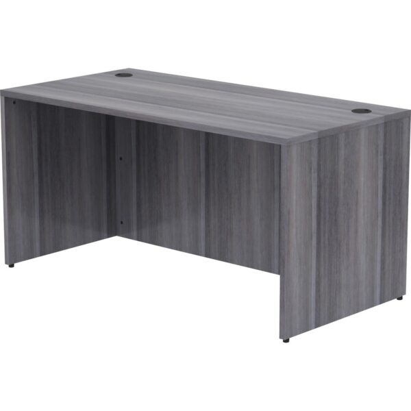 Lorell Essentials Series Rectangular Desk Shell - Image 3