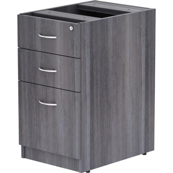 Lorell Essentials Series Box/Box/File Fixed File Cabinet - Image 2