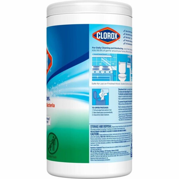 Clorox Disinfecting Wipes, Bleach-Free Cleaning Wipes - Image 3