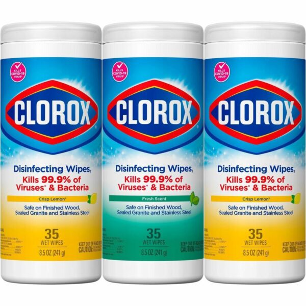 Clorox Disinfecting Cleaning Wipes Value Pack - Image 6