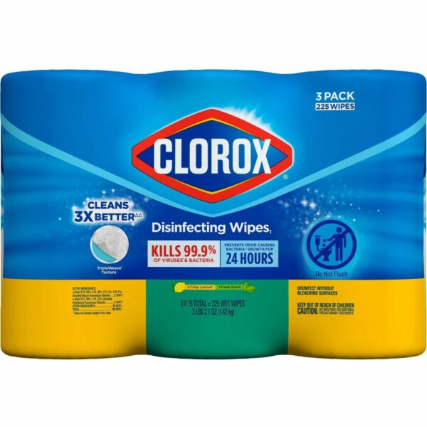 Clorox Disinfecting Bleach Free Cleaning Wipes Value Pack - Image 6