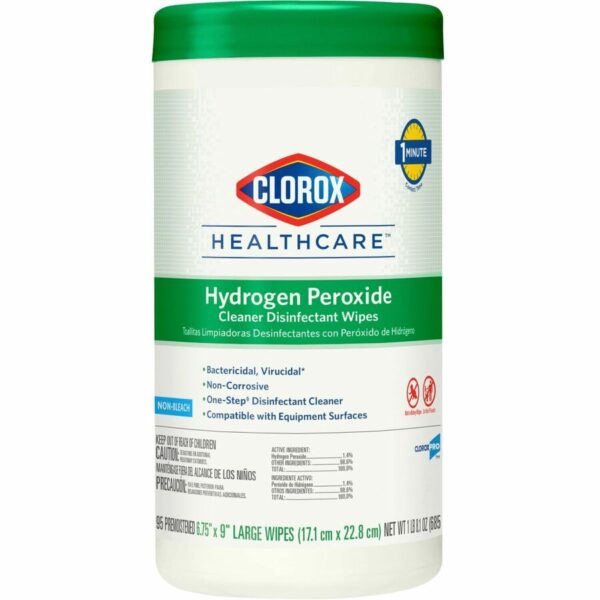 Clorox Healthcare Hydrogen Peroxide Cleaner Disinfectant Wipes - Image 4