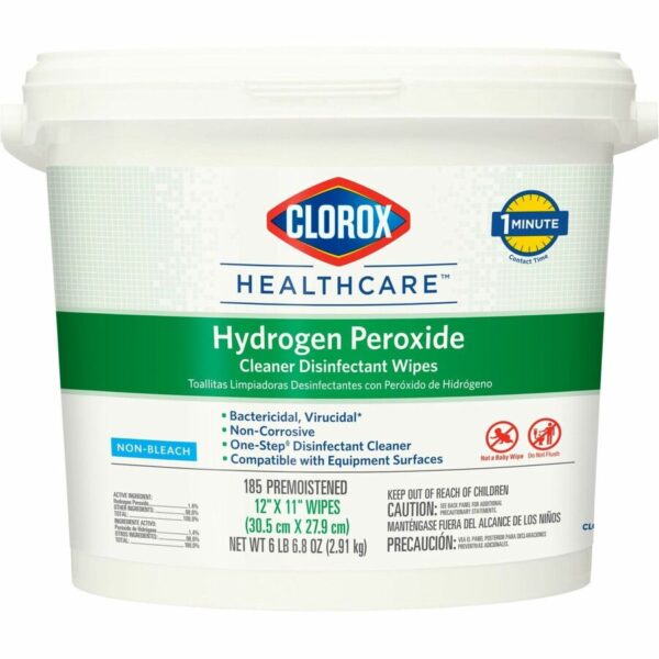 Clorox Healthcare Hydrogen Peroxide Cleaner Disinfectant Wipes - Image 6