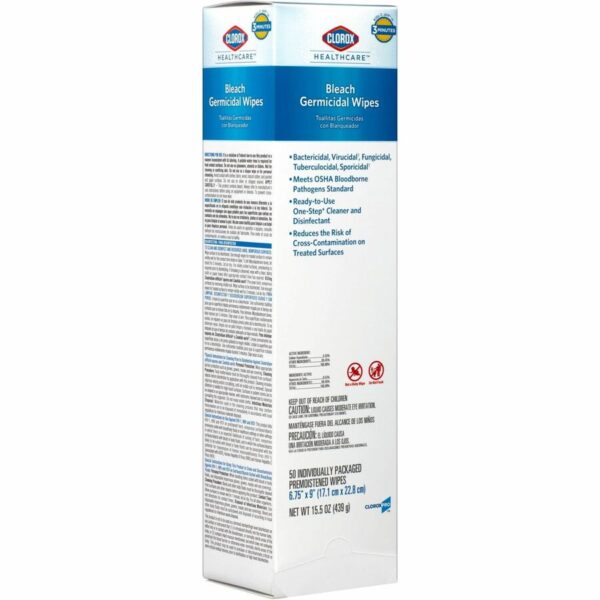 Clorox Healthcare Bleach Germicidal Wipes - Image 4