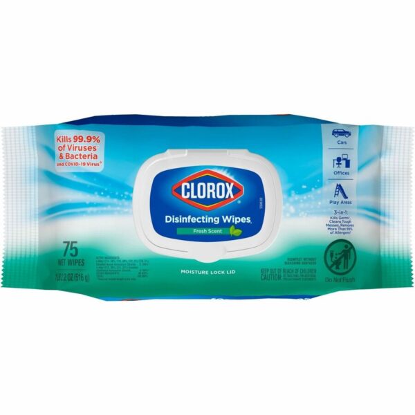 Clorox Disinfecting Cleaning Wipes Value Pack - Bleach-free - Image 2