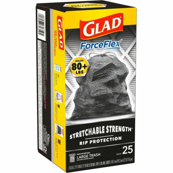 Glad ForceFlexPlus Large Drawstring Trash Bags - Image 4