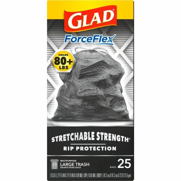 Glad ForceFlexPlus Large Drawstring Trash Bags - Image 5