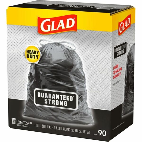 Glad Large Drawstring Trash Bags - Image 3