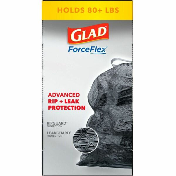 Glad ForceFlexPlus Drawstring Large Trash Bags - Image 4