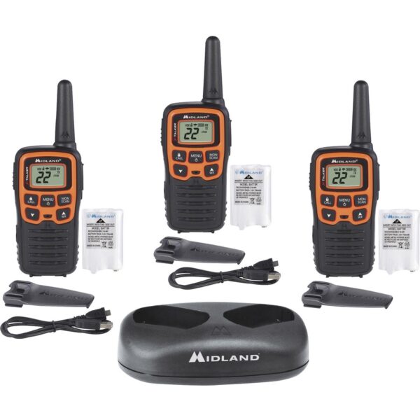 Midland X-TALKER T51X3VP3 Walkie Talkie Three Pack