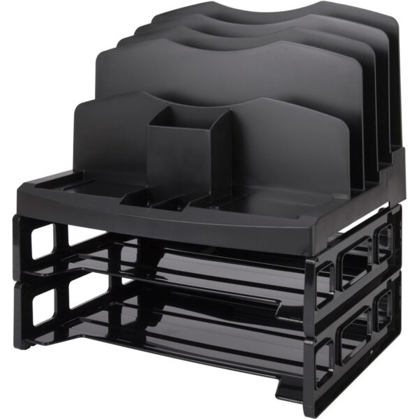 Business Source Smart Sorter Letter Tray/Organizer - Image 3