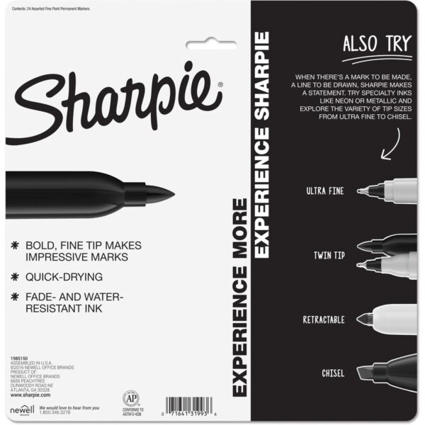 Sharpie Fine Point Permanent Marker - Image 2