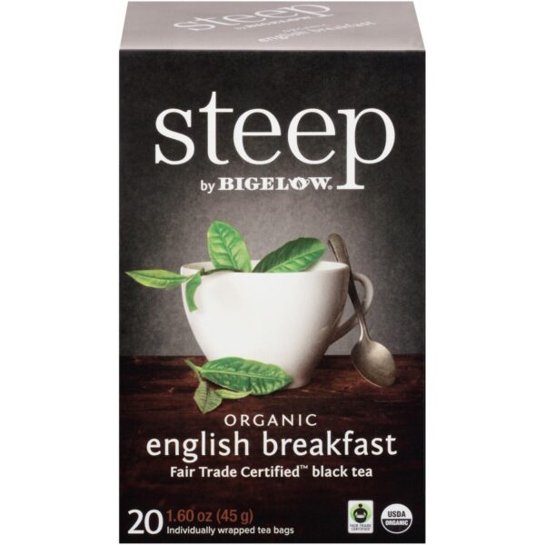 Bigelow Organic English Breakfast Black Tea Bag - Image 2