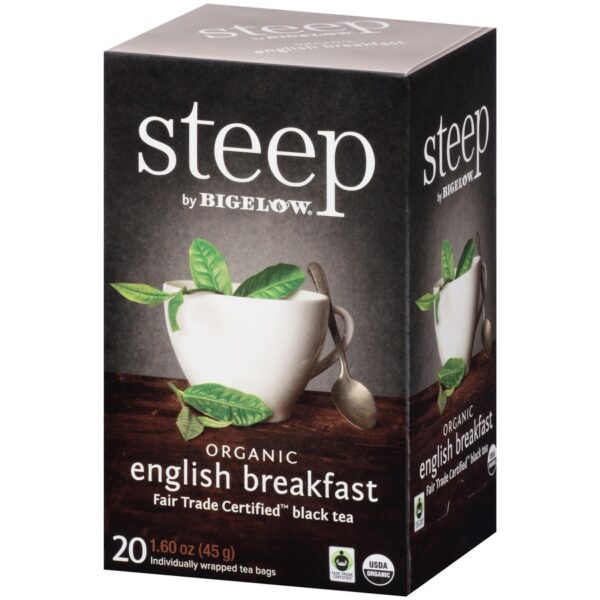 Bigelow Organic English Breakfast Black Tea Bag - Image 3