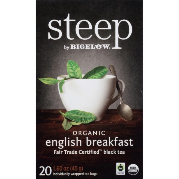 Bigelow Organic English Breakfast Black Tea Bag - Image 4