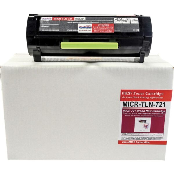 microMICR MICR Laser Toner Cartridge - Alternative for Lexmark 56F1000 - Black - 1 Each