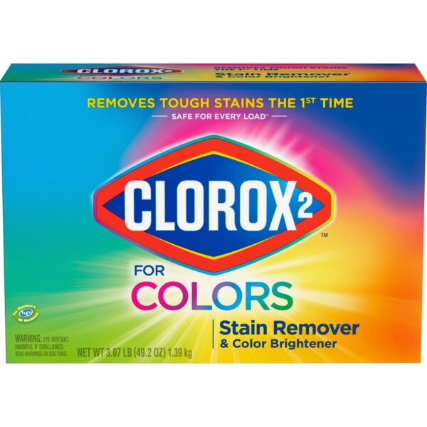 Clorox 2 for Colors Stain Remover and Color Brightener Powder - Image 3