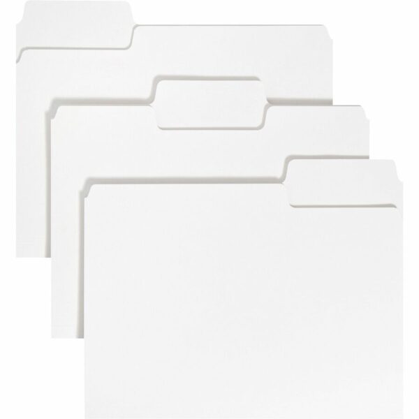 Smead SuperTab 1/3 Tab Cut Letter Recycled Top Tab File Folder