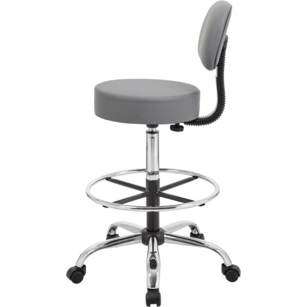 Boss B16245-GY Drafting Stool - Image 2