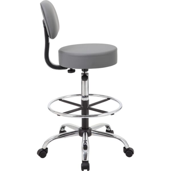 Boss B16245-GY Drafting Stool - Image 3