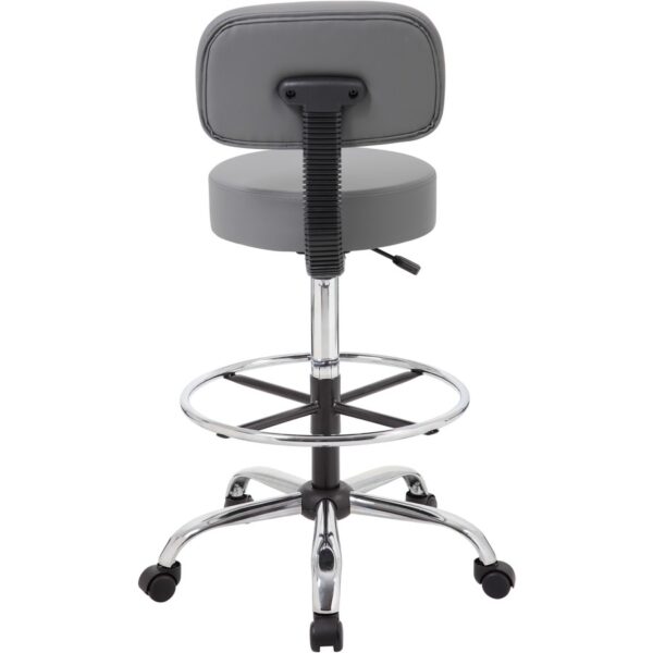 Boss B16245-GY Drafting Stool - Image 4