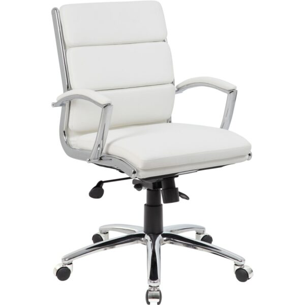 Boss CaressoftPlus Executive Mid-Back Chair