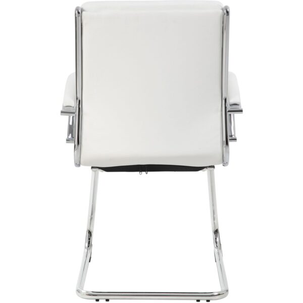 Boss Executive CaressoftPlus Chair with Metal Chrome Finish - Guest Chair - Image 4