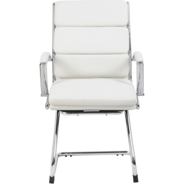 Boss Executive CaressoftPlus Chair with Metal Chrome Finish - Guest Chair - Image 5