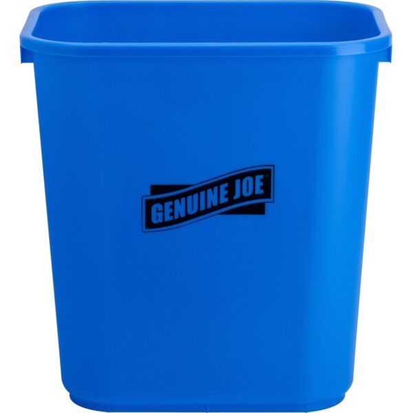 Genuine Joe 28-1/2 Quart Recycle Wastebasket - Image 2