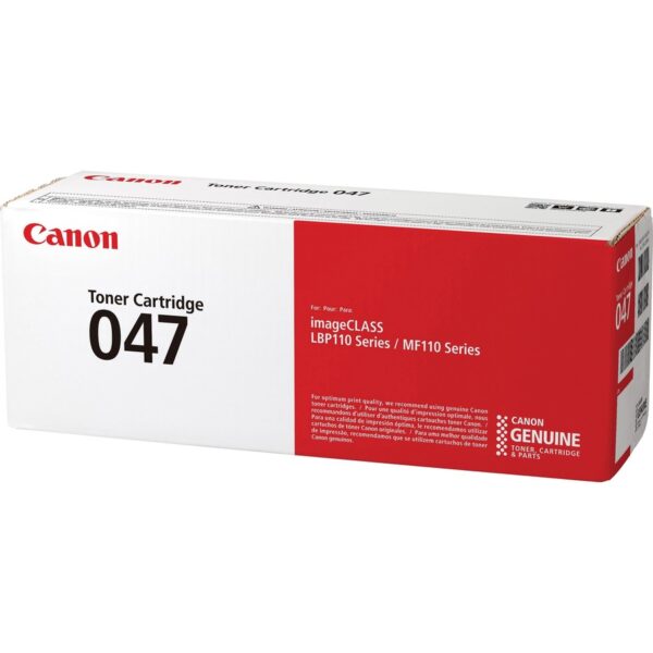 Canon 047 Original Laser Toner Cartridge - Black - 1 Each