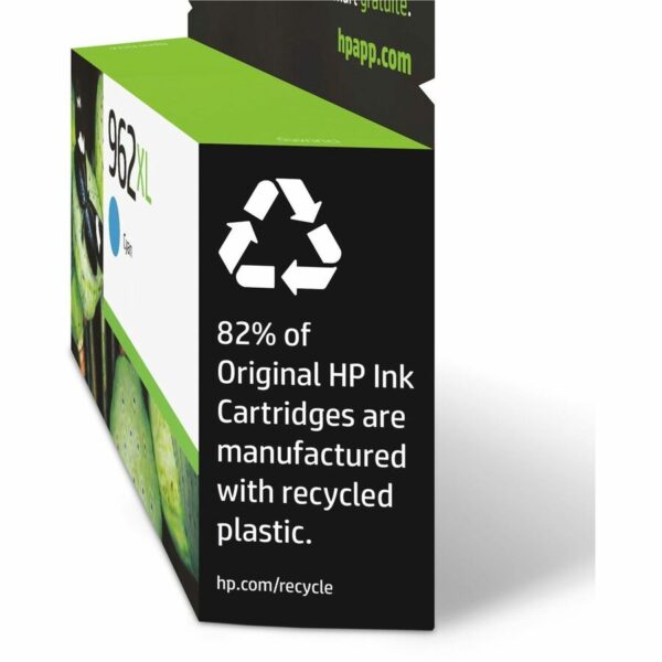 HP 962XL (3JA00AN) Original High Yield Inkjet Ink Cartridge - Cyan - 1 Each - Image 2