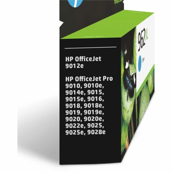 HP 962XL (3JA00AN) Original High Yield Inkjet Ink Cartridge - Cyan - 1 Each - Image 3