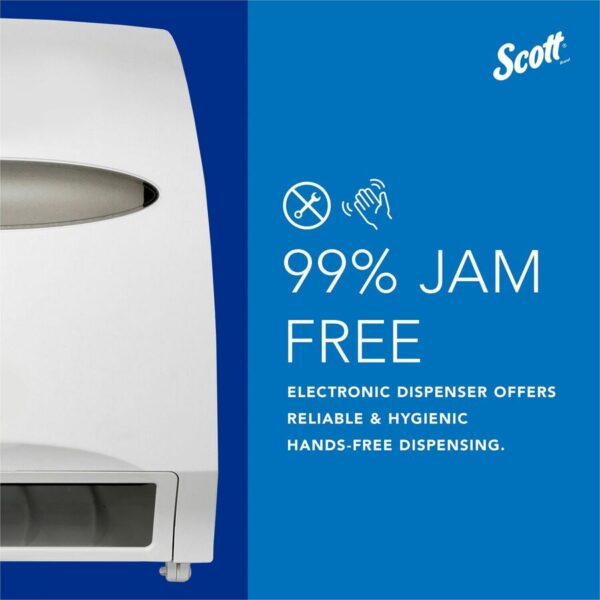 Scott Essential Automatic Hard Roll Towel Dispenser - Image 4