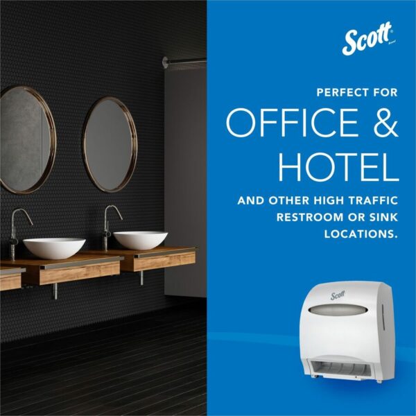 Scott Essential Automatic Hard Roll Towel Dispenser - Image 5