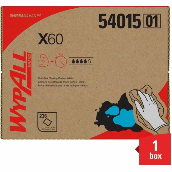 Wypall GeneralClean X60 Multi-Task Cleaning Cloths - Brag Box - Image 5