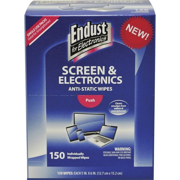 Endust Screen/Electronics Clean Wipes - Image 2