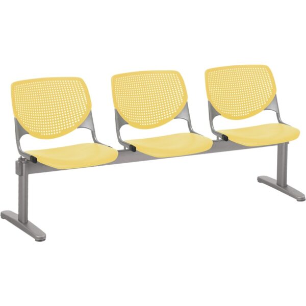 KFI Kool 3 Seat Beam Chair