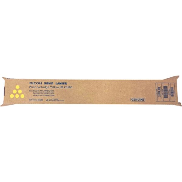 Ricoh Original Laser Toner Cartridge - Yellow - 1 Each - Image 2