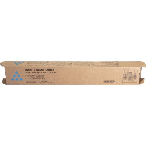 Ricoh Original Laser Toner Cartridge - Cyan - 1 Each