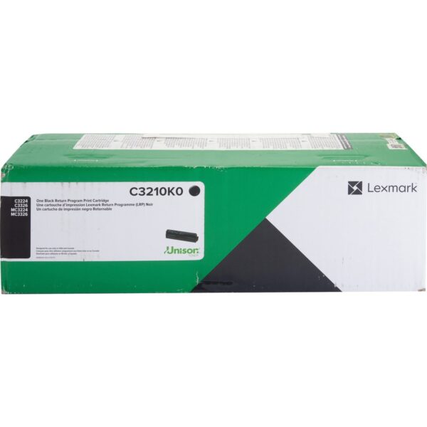 Lexmark Original Laser Toner Cartridge - Black - 1 Each - Image 2