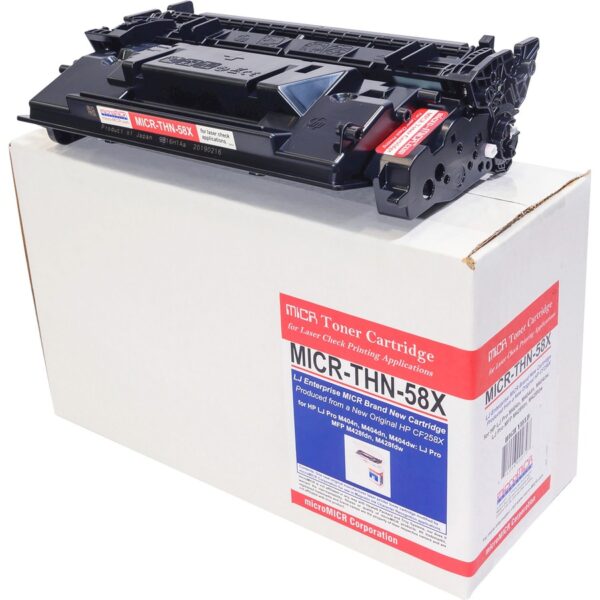 microMICR MICR Laser Toner Cartridge - Alternative for HP 58X (CF258X) - Black - 1 Each