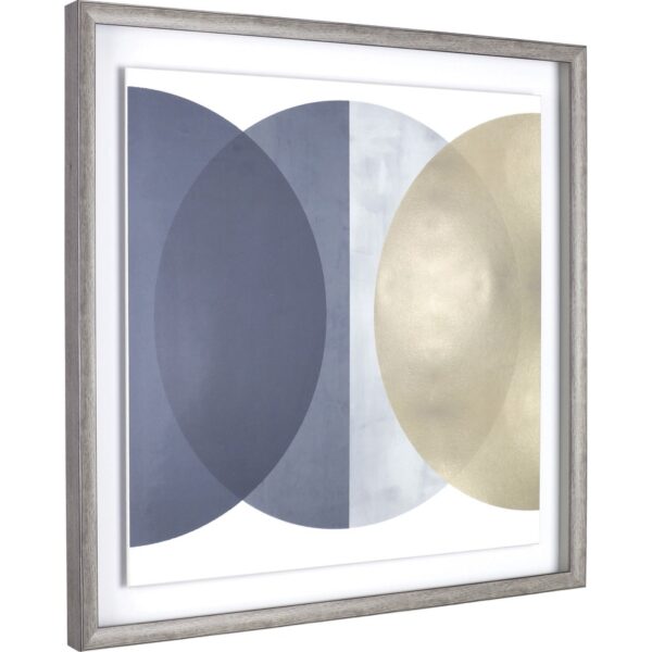 Lorell Circle I Framed Abstract Art