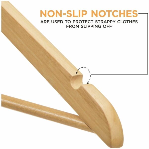 Lorell Wooden Coat Hangers - Image 2