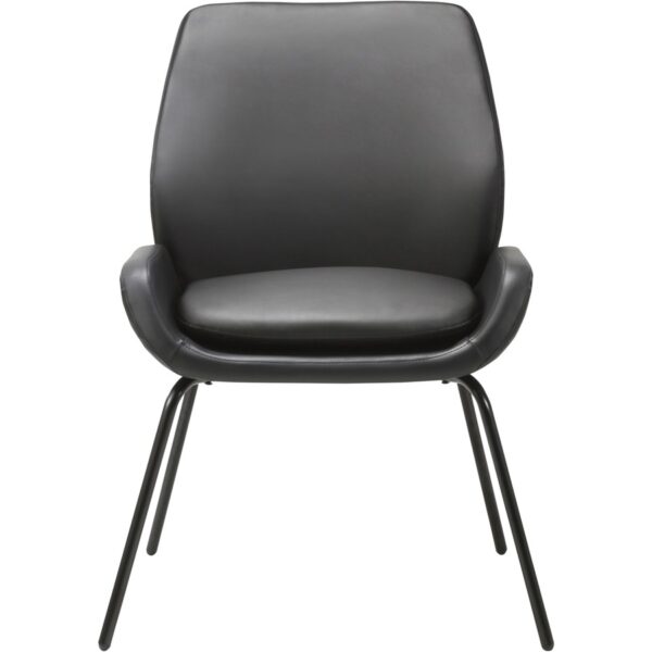 Lorell U-Shaped Seat Guest Chair - Image 4