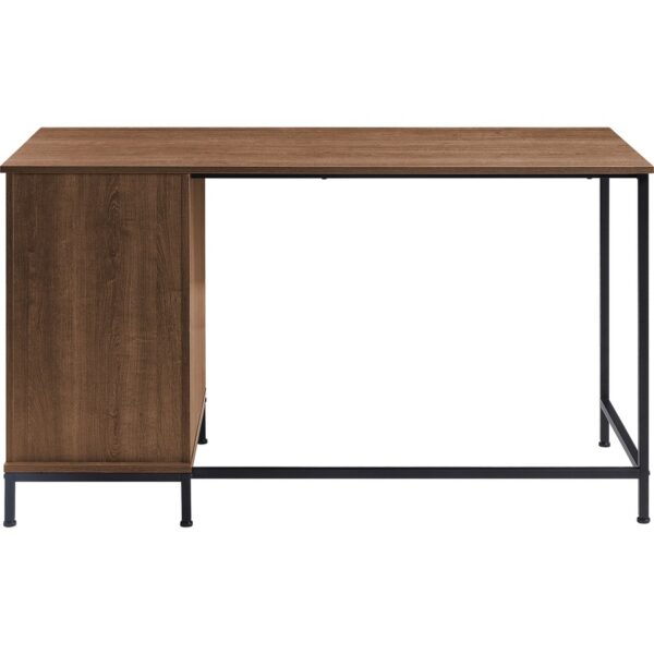 Lorell SOHO Desk with Side Drawers - Image 4