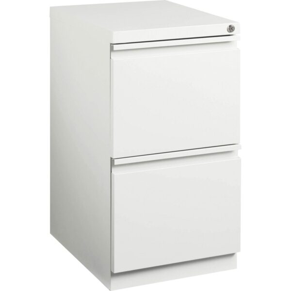 Lorell 20" File/File Mobile File Cabinet with Full-Width Pull